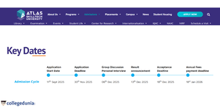 ATLAS SkillTech University MBA admissions 2026 Open; Apply before the last date!